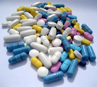 a pile of pills